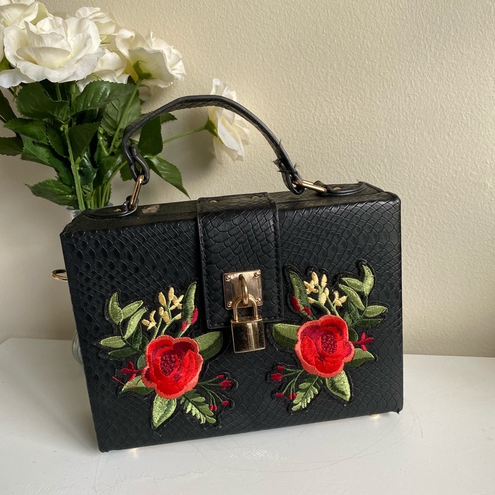 Aldo calini suitcase crossbody bag